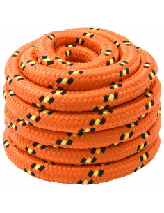 Corda multiuso 30 mm 10 m Arancione PP 5400 kg Carico massimo