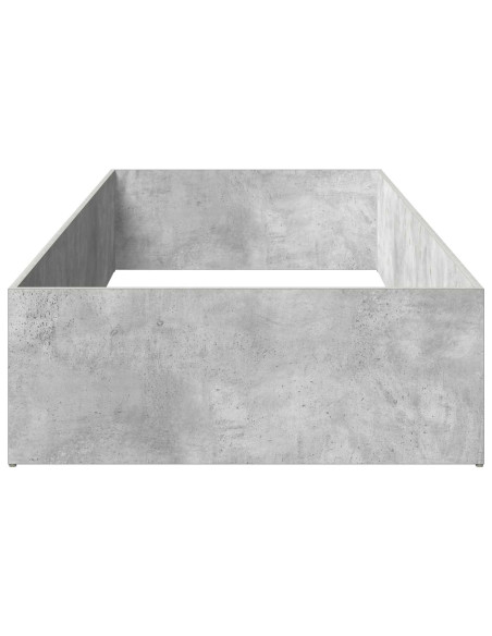 Giroletto per rete letto regolabile Grigio Cemento 100 x 200 cm