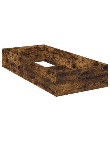 Giroletto per rete letto regolabile Rovere Fumo 100 x 200 cm