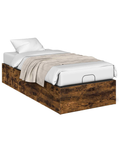 Giroletto per rete letto regolabile Rovere Fumo 100 x 200 cm
