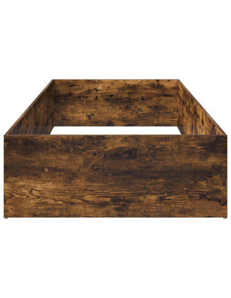 Giroletto per rete letto regolabile Rovere Fumo 100 x 200 cm