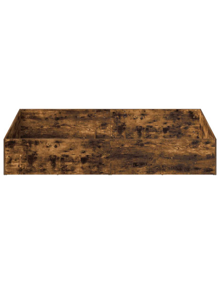 Giroletto per rete letto regolabile Rovere Fumo 100 x 200 cm