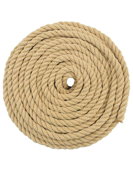 Corda multiuso 16 mm 100 m Naturale PP 1560 kg Carico massimo