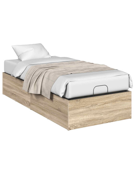 Giroletto per rete letto regolabile Rovere Sonoma 90 x 190 cm
