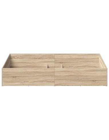 Giroletto per rete letto regolabile Rovere Sonoma 90 x 190 cm