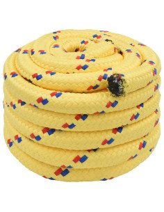 Corda multiuso 40 mm 5 m Giallo PP 9600 kg Carico massimo