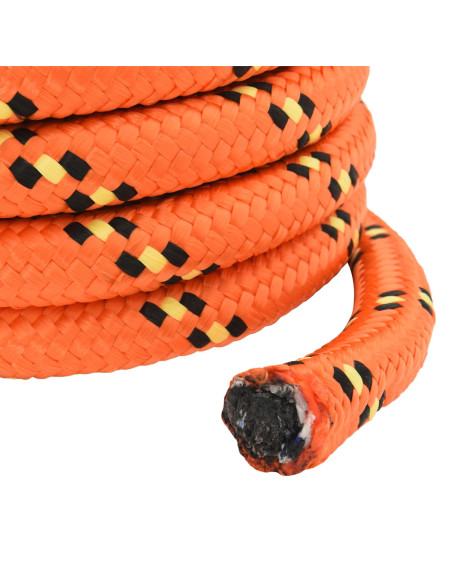 Corda multiuso 30 mm 10 m Arancione PP 5400 kg Carico massimo