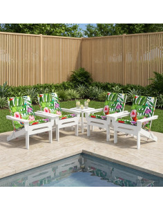 Cuscini per Sedia Alta in 6 Pezzi GEMERT 6 pcs 100% Poliestere