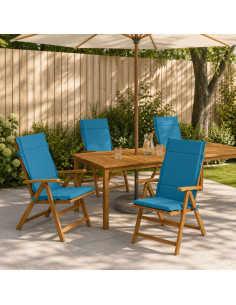 Cuscini per Sedia Alta in 6 Pezzi GEMERT 6 pcs 100% Poliestere