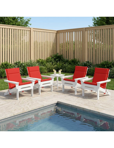 Cuscini per Sedia Alta in 6 Pezzi GEMERT 6 pcs 100% Poliestere