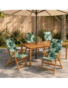 Cuscini per Sedia Alta in 6 Pezzi GEMERT 6 pcs 100% Poliestere