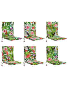 Cuscini per Sedia Alta in 6 Pezzi GEMERT 6 pcs 100% Poliestere 2