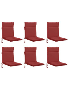 Cuscini per Sedia Alta in 6 Pezzi GEMERT 6 pcs 100% Poliestere 2