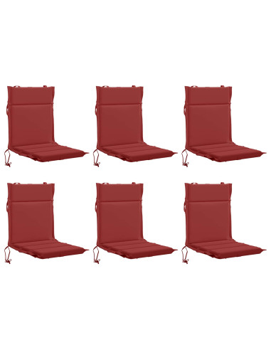Cuscini per Sedia Alta in 6 Pezzi GEMERT 6 pcs 100% Poliestere