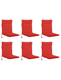 Cuscini per Sedia Alta in 6 Pezzi GEMERT 6 pcs 100% Poliestere 2