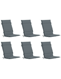 Cuscini per Sedia Alta in 6 Pezzi GEMERT 6 pcs 100% Poliestere 2