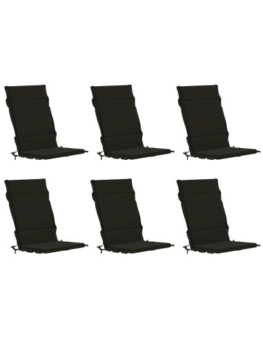 Cuscini per Sedia Alta in 6 Pezzi GEMERT 6 pcs 100% Poliestere