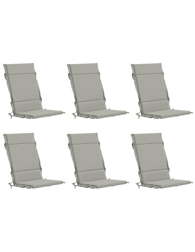 Cuscini per Sedia Alta in 6 Pezzi GEMERT 6 pcs 100% Poliestere