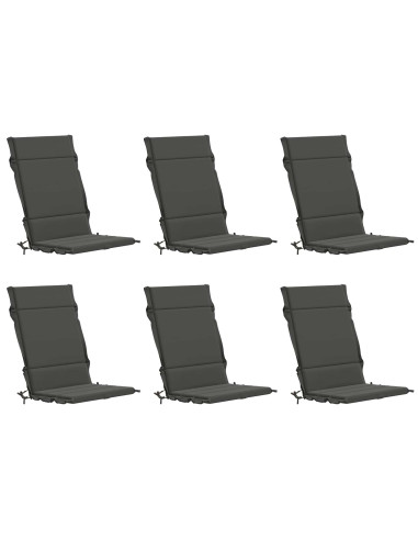 Cuscini per Sedia Alta in 6 Pezzi GEMERT 6 pcs 100% Poliestere
