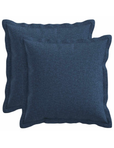 Federa 2 pcs HOUTEN Blu 30 x 30 cm Lino