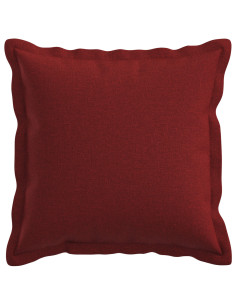 Federa 12 pcs HOUTEN Rosso Vino 40 x 40 cm Lino 2
