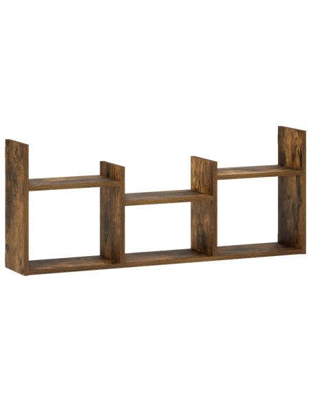 Scaffale da parete Rovere Fumo 97.5 x 17 x 40 cm