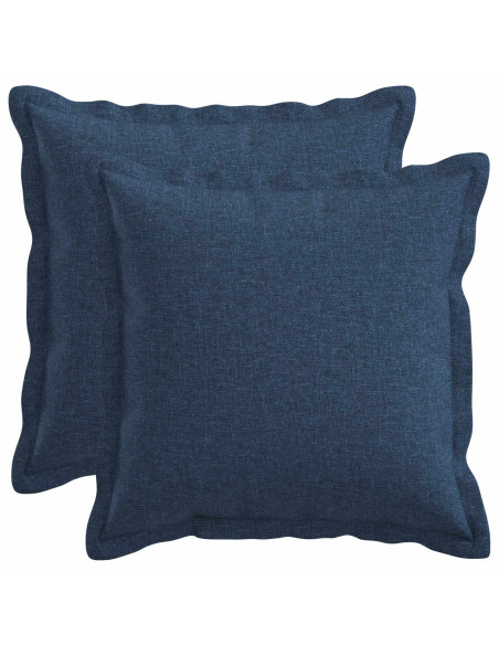 Federa 2 pcs HOUTEN Blu 35 x 35 cm Lino