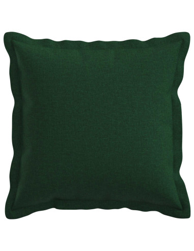 Federa 6 pcs HOUTEN Verde Scuro 30 x 30 cm Lino