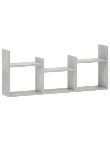 Scaffale da parete Grigio Cemento 97.5 x 17 x 40 cm