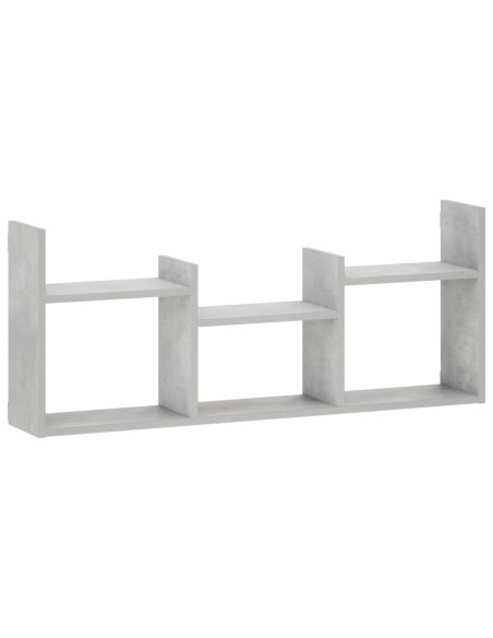 Scaffale da parete Grigio Cemento 97.5 x 17 x 40 cm