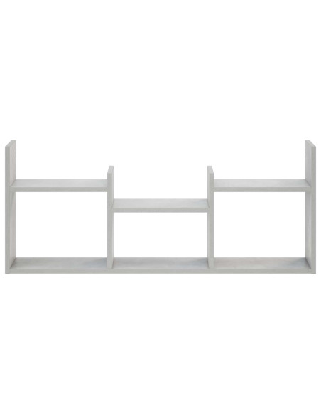 Scaffale da parete Grigio Cemento 97.5 x 17 x 40 cm