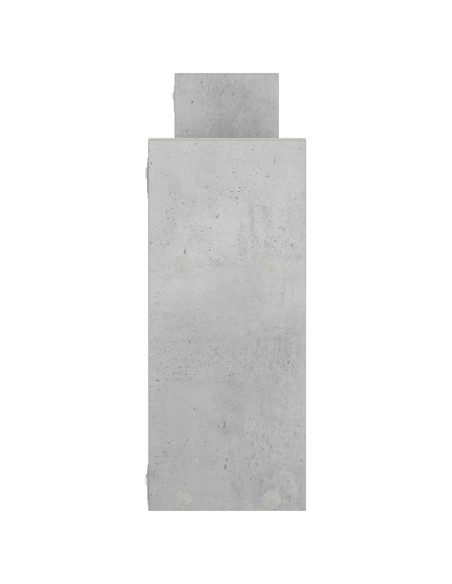 Scaffale da parete Grigio Cemento 97.5 x 17 x 40 cm