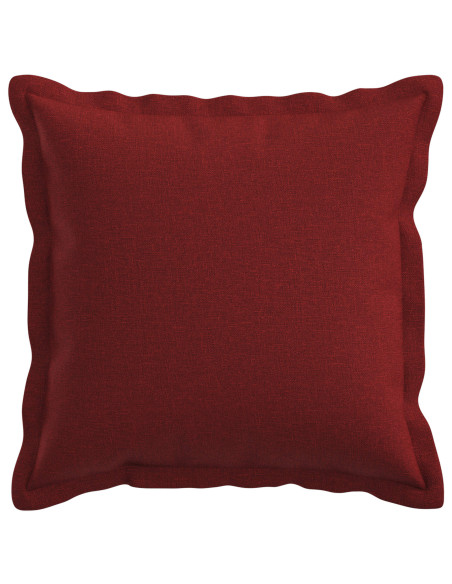 Federa 2 pcs HOUTEN Rosso Vino 40 x 40 cm Lino