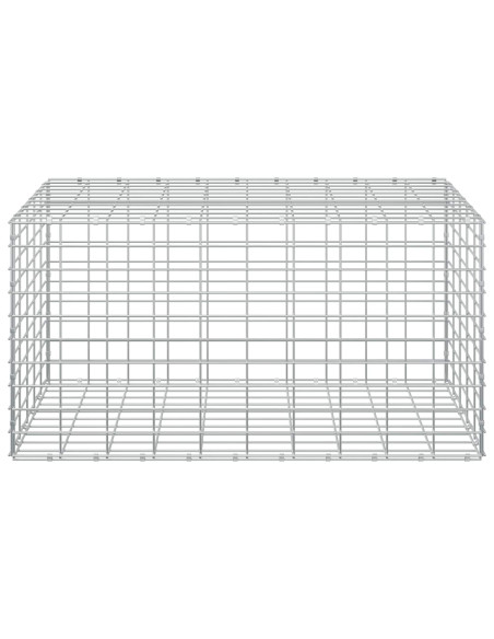 Gabione con Filo da 3,5 mm e Rete da 5x10 cm 50x100x50 cm