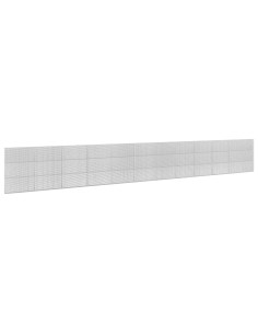 Gabione con filo da 3,5 mm e rete da 5x2,5 cm 1150x10x150 cm 2