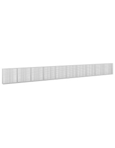 Gabione con filo da 3,5 mm e rete da 5x2,5 cm 1000x30x100 cm 2