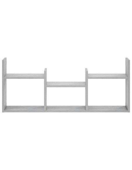 Scaffale da parete Sonoma grigio 97.5 x 17 x 40 cm