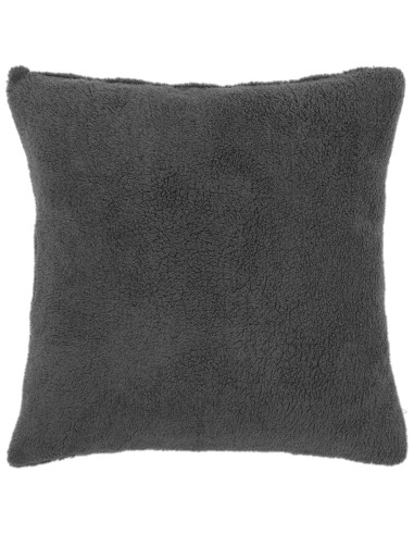 Federa 2 pcs HEERLEN Grigio Scuro 80 x 80 cm Bouclé