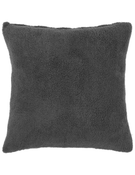Federa 2 pcs HEERLEN Grigio Scuro 80 x 80 cm Bouclé