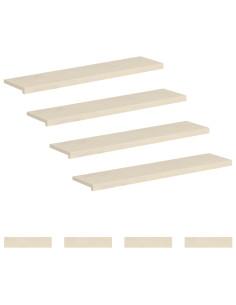 Gradini per Scale 8 pz 110 x 30 x 2 cm Bianco 2
