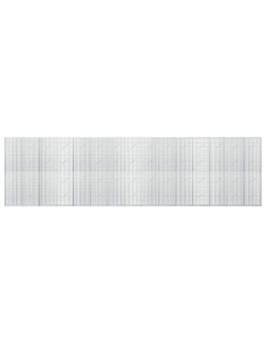 Gabione con filo da 3,5 mm e rete da 5x2,5 cm 750x10x200 cm