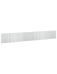 Gabione con filo da 3,5 mm e rete da 5x2,5 cm 750x10x100 cm 2