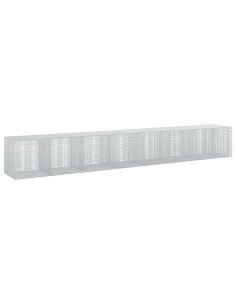 Gabione con filo da 3,5 mm e rete da 5x2,5 cm 750x100x100 cm 2
