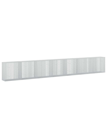 Gabione con filo da 3,5 mm e rete da 5x2,5 cm 700x50x100 cm