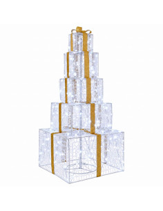 Pacchi regalo di Natale impilabili con LED 250 LED 2