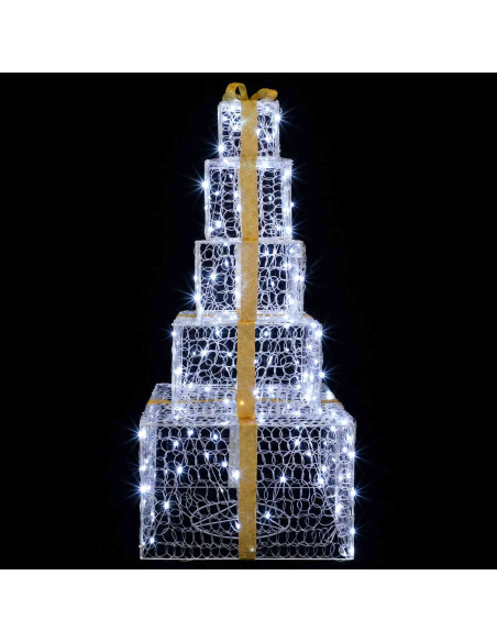 Pacchi regalo di Natale impilabili con LED 250 LED