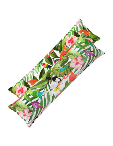 Cuscino con cuscino HOUTEN 2 pz Multicolore Poliestere