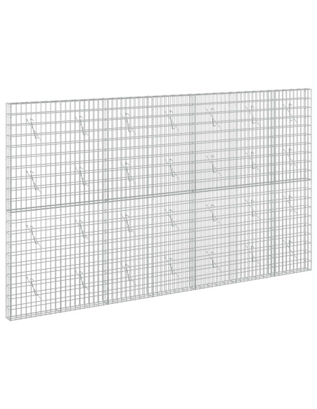 Gabione con Filo da 3,5 mm e Rete da 5x10 cm 350x10x200 cm