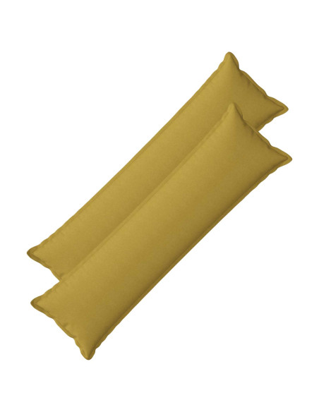 Federa 2 pcs HOUTEN Verde chiaro 40 x 145 cm Lino