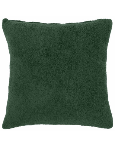 Federa 2 pcs HEERLEN Verde Scuro 70 x 70 cm Bouclé